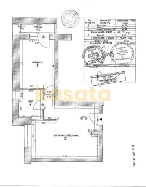 Iancului, apartament 2 camere, bloc nou 2011, centrala proprie, mobilat.